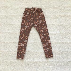 Jax & Lennon brown floral leggings
